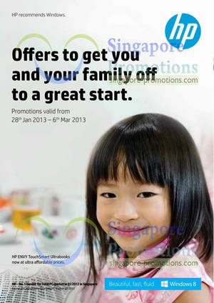 Featured image for HP Notebooks, Desktop PCs & Accessories Promotion Offers 28 Jan – 6 Mar 2013