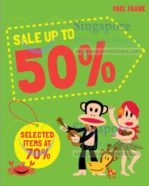 Featured image for (EXPIRED) Paul Frank Up To 70% Off Promo @ ION Orchard 5 Jan – 28 Feb 2013