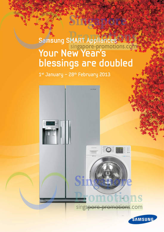 Samsung Smart Appliances New Year Offers