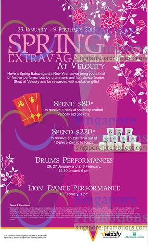 Featured image for (EXPIRED) Velocity CNY Promotions & Activities 25 Jan – 9 Feb 2013