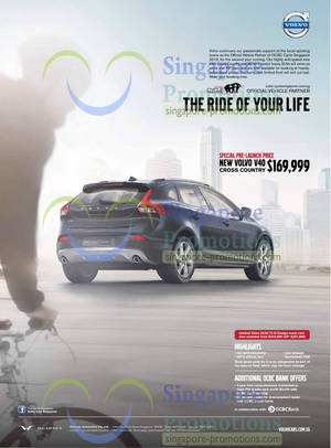 Featured image for Volvo Event Vehicles & V40 Pre Launch Offer 5 Jan 2013