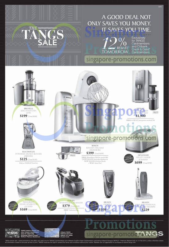 13 Feb Kitchen Appliances, Personal Care, Breville, Bosch, Delonghi, Braun, Philips, Electrolux