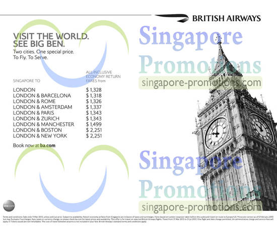 British Airways 21 Feb 2013