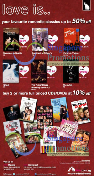 Featured image for (EXPIRED) HMV 10% Off Full Priced CD/DVDs 5 Feb 2013