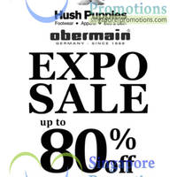 Featured image for (EXPIRED) Hush Puppies & Obermain Expo Sale @ Singapore Expo 22 – 24 Feb 2013
