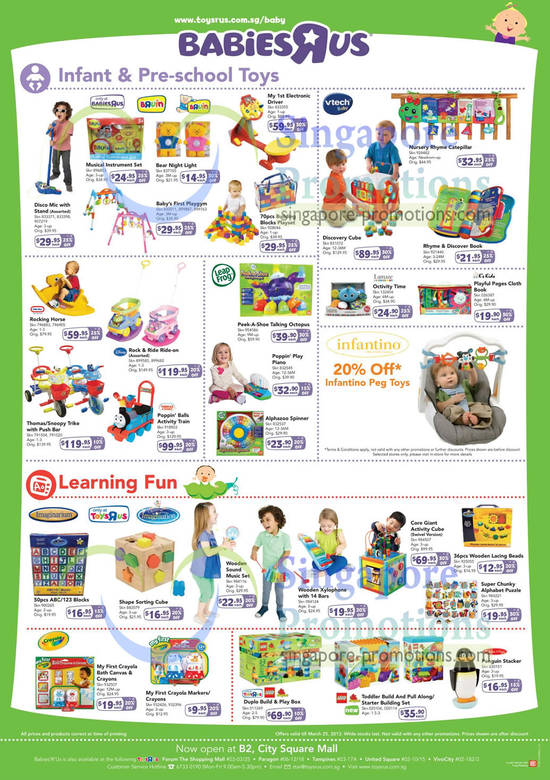 Infant n Pre School Toys, Learning Fun