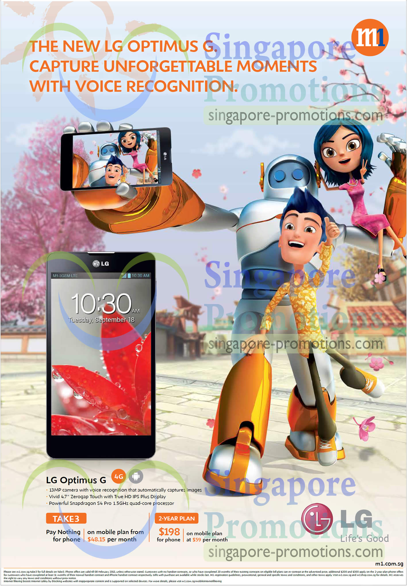 Featured image for M1 Smartphones, Tablets & Home/Mobile Broadband Offers 2 - 8 Feb 2013
