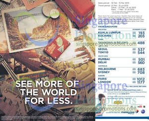 Featured image for (EXPIRED) Malaysia Airlines Promotional Air Fares 21 Feb – 15 Mar 2013