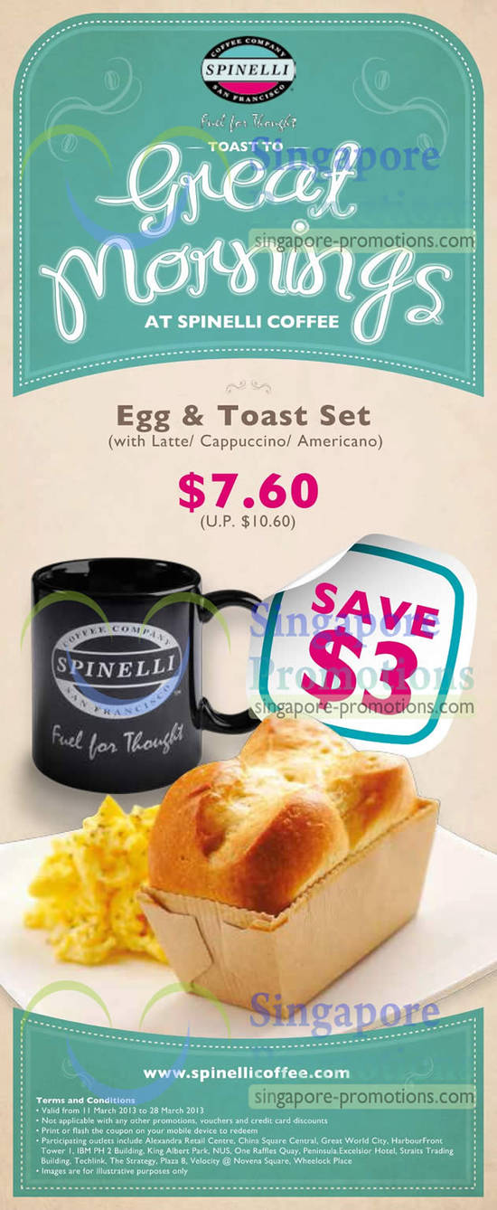 7.60 Egg n Toast Set