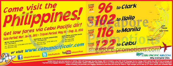 Cebu Pacific Air 26 Mar 2013