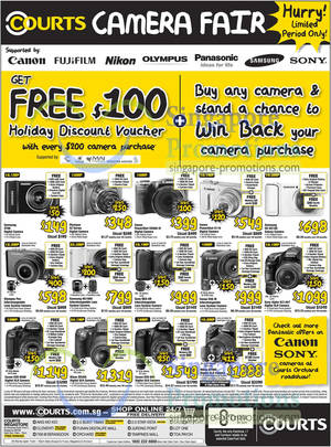 Featured image for Courts Digital Cameras Fair 6 Mar 2013