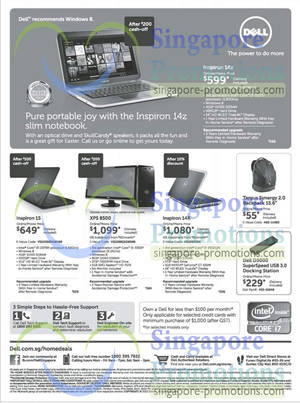 Featured image for Dell Notebook & Accessories Offers 27 Mar – 4 Apr 2013