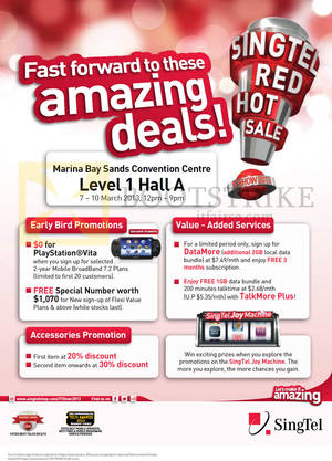 Featured image for Singtel IT SHOW 2013 Smartphones, Tablets, Home / Mobile Broadband & Mio TV Offers 7 – 10 Mar 2013