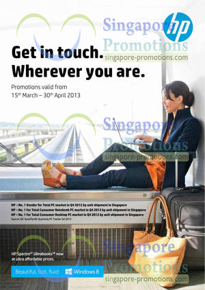 Featured image for HP Notebooks, Desktop PCs & Accessories Promotion Offers 15 Mar – 30 Apr 2013