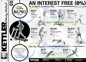 Featured image for Kettler Exercise Machines & Gym Equipment Offers 1 Mar 2013