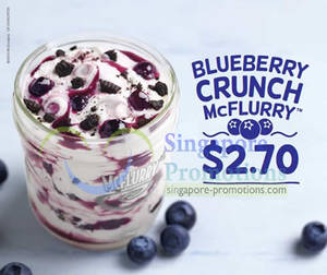 Featured image for McDonald’s Blueberry Crunch McFlurry With Orea Cookie Bits 17 Mar 2013