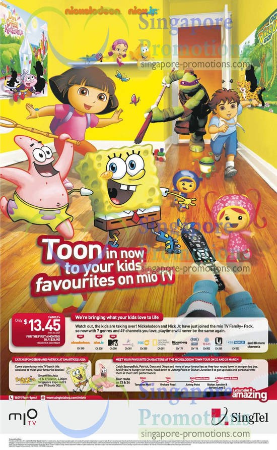 Mio TV Family Plus Channels 13.45 For First 6 Months