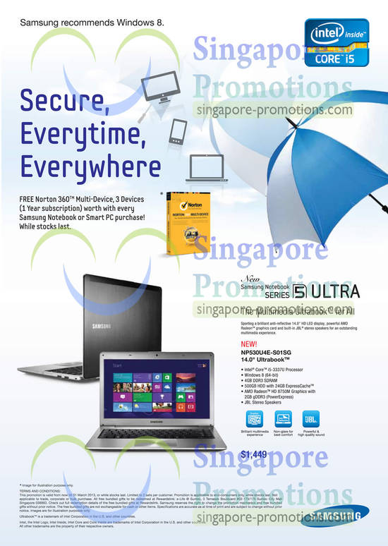 NP530U4E-S01SG 14.0 Ultrabook Notebook