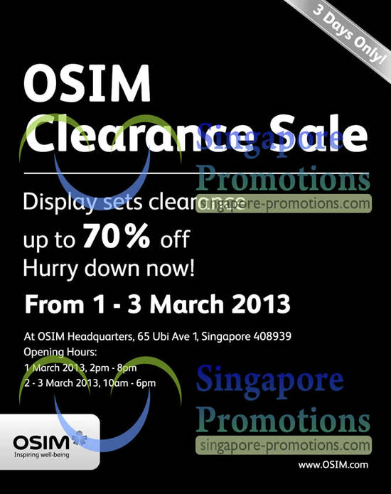 OSIM 1 Mar 2013