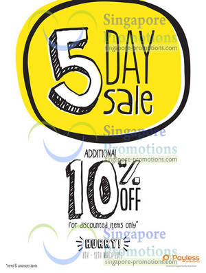 Featured image for Payless ShoeSource 5 Day Sale @ Islandwide 8 – 12 Mar 2013