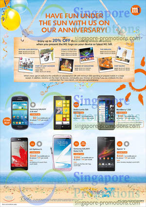 Featured image for M1 Smartphones, Tablets & Home/Mobile Broadband Offers 30 Mar – 5 Apr 2013