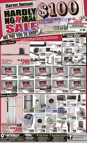 Featured image for Harvey Norman Digital Cameras, Furniture, Notebooks & Appliances Offers 2 – 8 Mar 2013