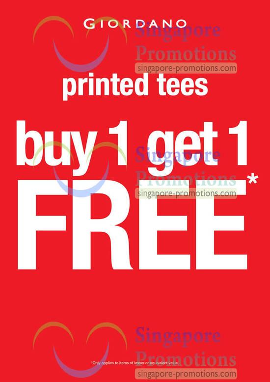 1 For 1 Printed Tees