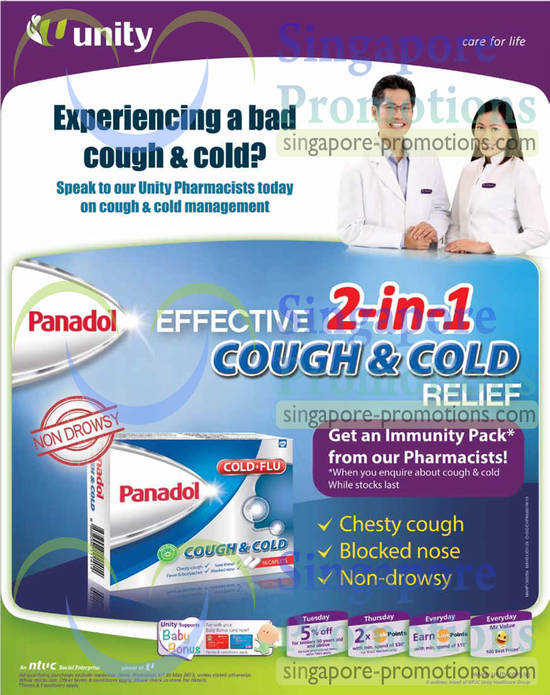 10 May Panadol Cough n Cold