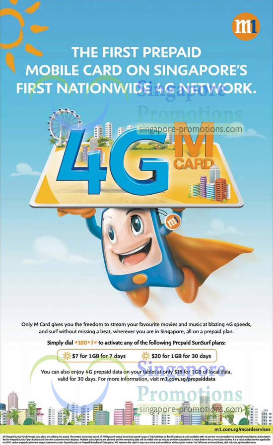 11 Apr M1 4G M Card