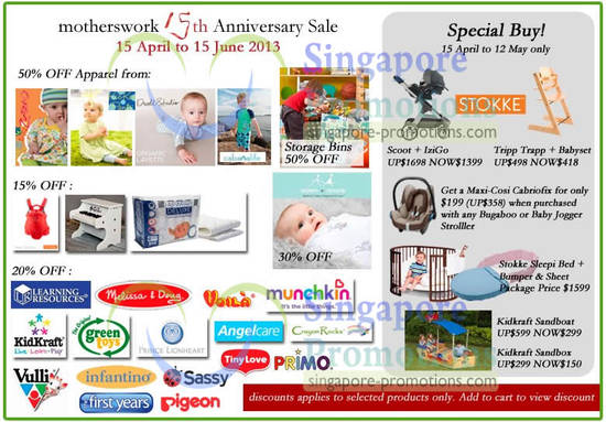 16 Apr Special Buys Till 12 May