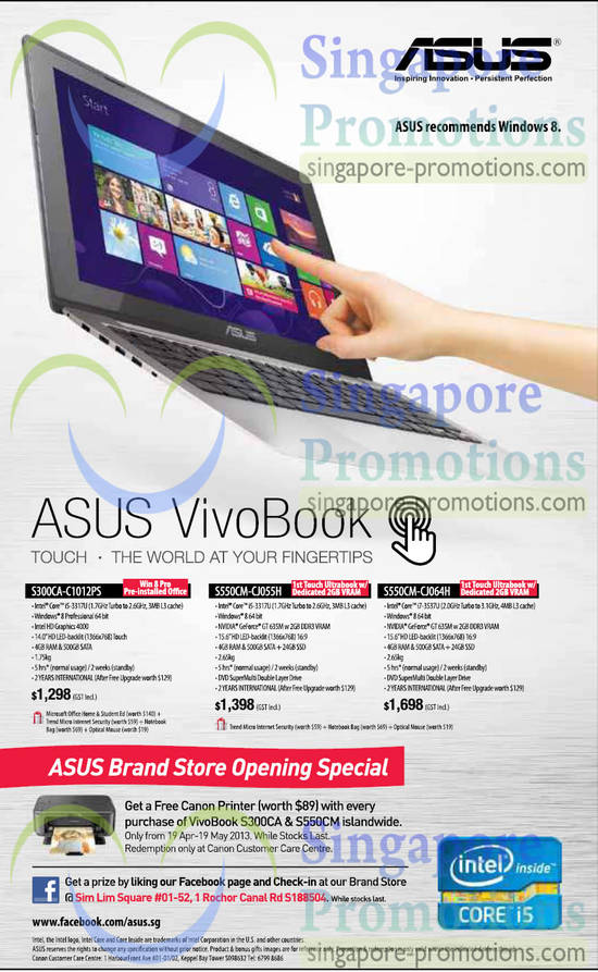 Asus 19 Apr 2013