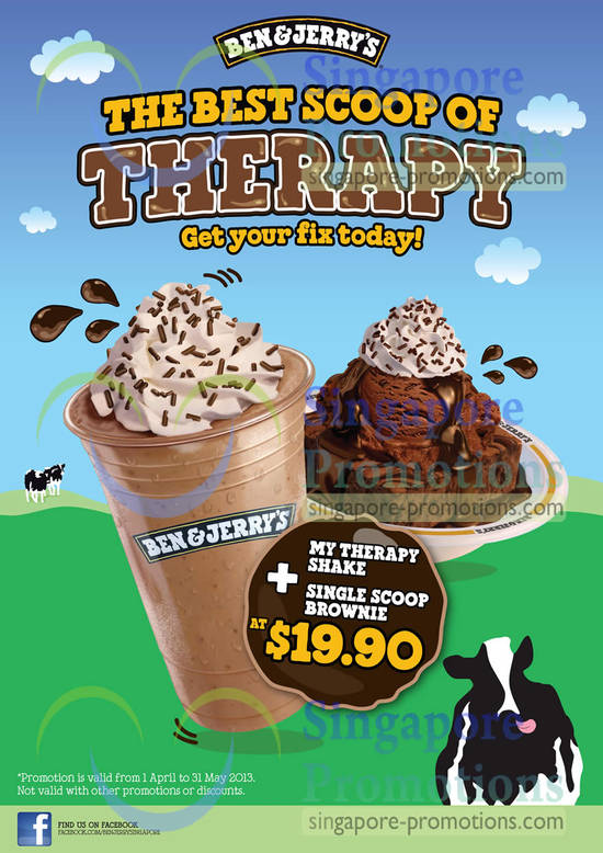 Ben Jerrys New Chocolate Therapy & Brownie Promo