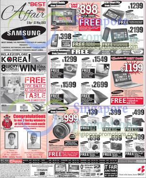 Featured image for (EXPIRED) Best Denki Tablets, Notebooks & Digital Camera Offers 12 – 15 Apr 2013