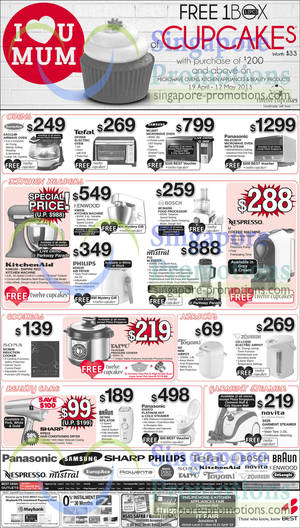 Featured image for (EXPIRED) Best Denki Ovens, Kitchen Helpers, Cookers, Beauty & More Offers 19 – 22 Apr 2013