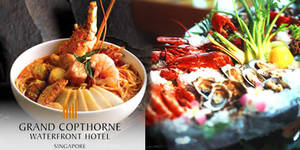 Featured image for (EXPIRED) Cafe Brio 38% Off International Lunch / Dinner Buffet @ Grand Copthorne Waterfront 18 Apr 2013