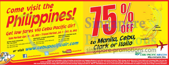 Cebu Pacific Air 19 Apr 2013