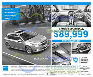 Featured image for Chevrolet Cruze 5 Sportback Features & Price 7 Apr 2013