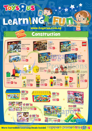 Featured image for (EXPIRED) Toys “R” Us & Babies “R” Us Learning Fun Promotion 4 – 29 Apr 2013