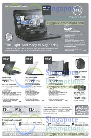Featured image for Dell Notebooks & Accessories Offers 15 – 25 Apr 2013
