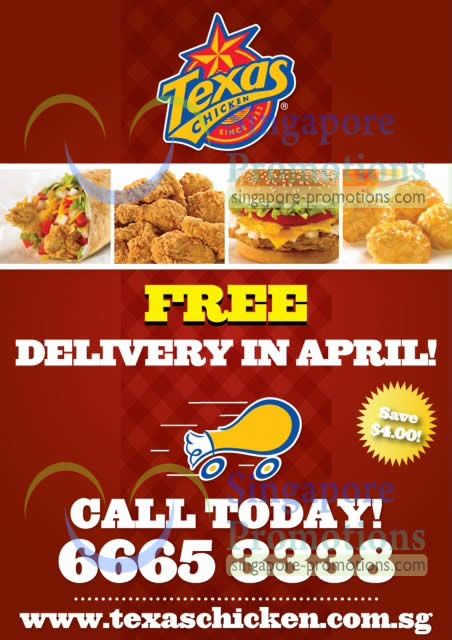 Texas deals chicken delivery