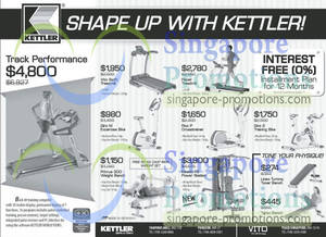 Featured image for Kettler Exercise Machines & Gym Equipment Offers 26 Apr 2013