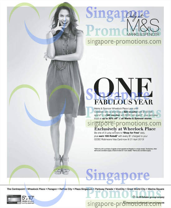 Marks Spencer 19 Apr 2013