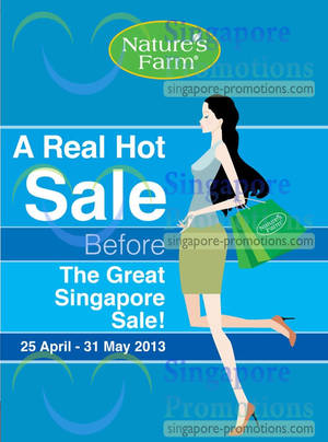 Featured image for Nature’s Farm Monthly Promotion Offers 25 Apr – 31 May 2013