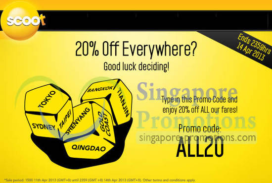 Scoot Airlines 11 Apr 2013