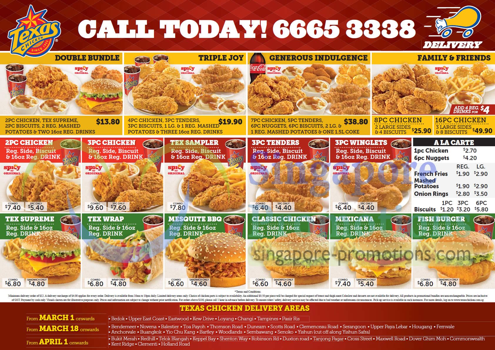 Texas Chicken Delivery Menu, Combo Deals, Delivery Areas, Phone Number » Texas Chicken FREE Home ...