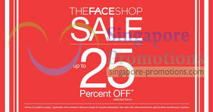Featured image for (EXPIRED) The Face Shop Up To 25% Off Sale @ Islandwide 30 Apr 2013