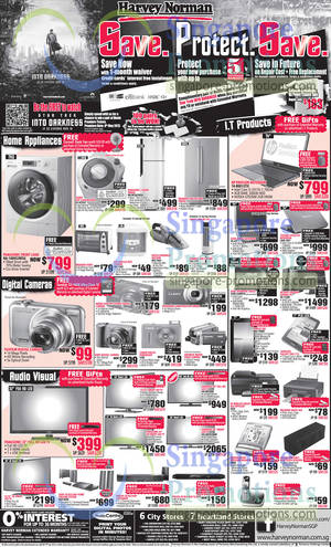 Featured image for Harvey Norman Digital Cameras, Furniture, Notebooks & Appliances Offers 13 – 19 Apr 2013