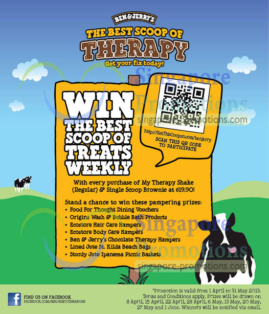 Win the best scoop of treats weekly at major supermarkets