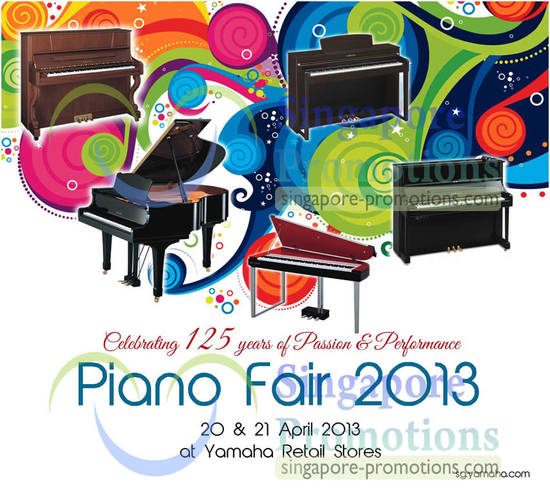 Yamaha Piano Fair 2013