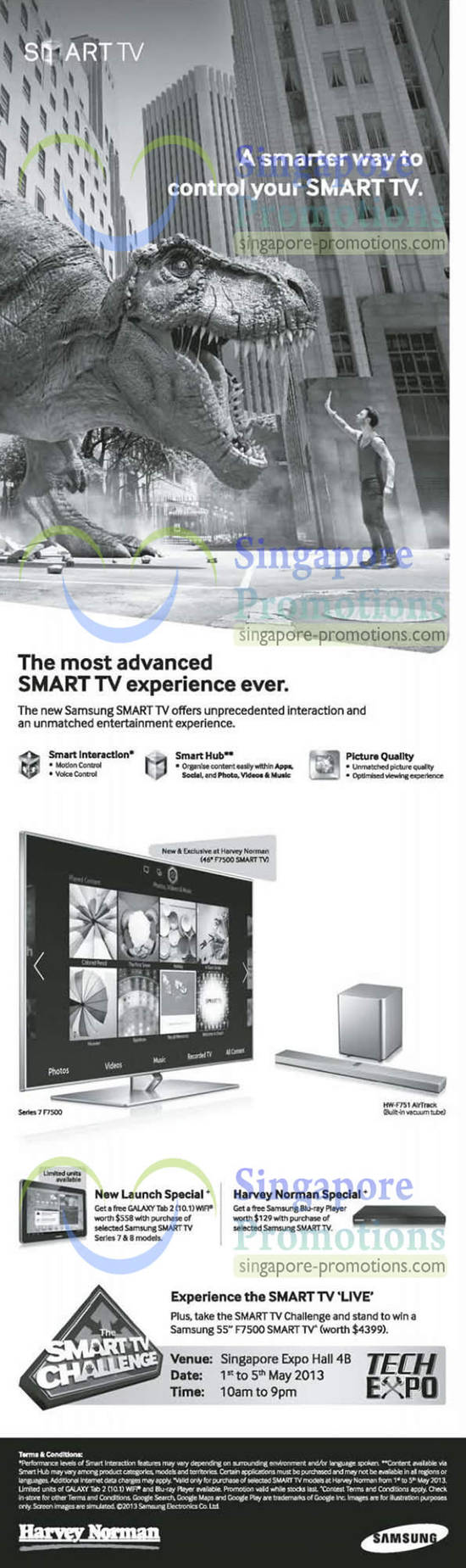 1 May Samsung Smart TV, Experience Smart TV Live